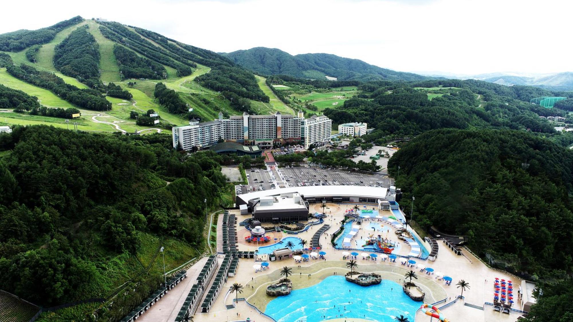 ウェリー ヒリ パーク リゾート Hoengseong エクステリア 写真