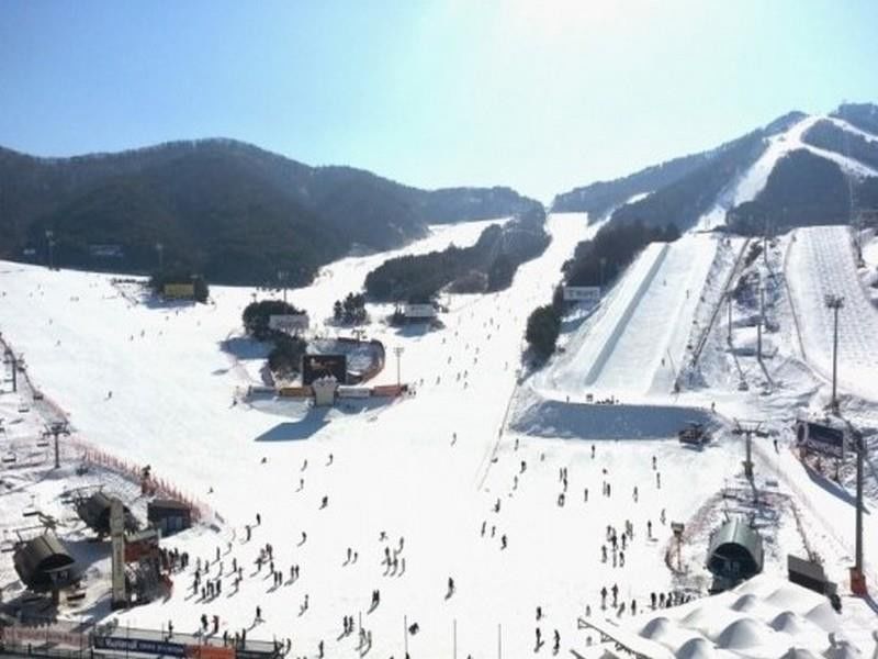ウェリー ヒリ パーク リゾート Hoengseong エクステリア 写真